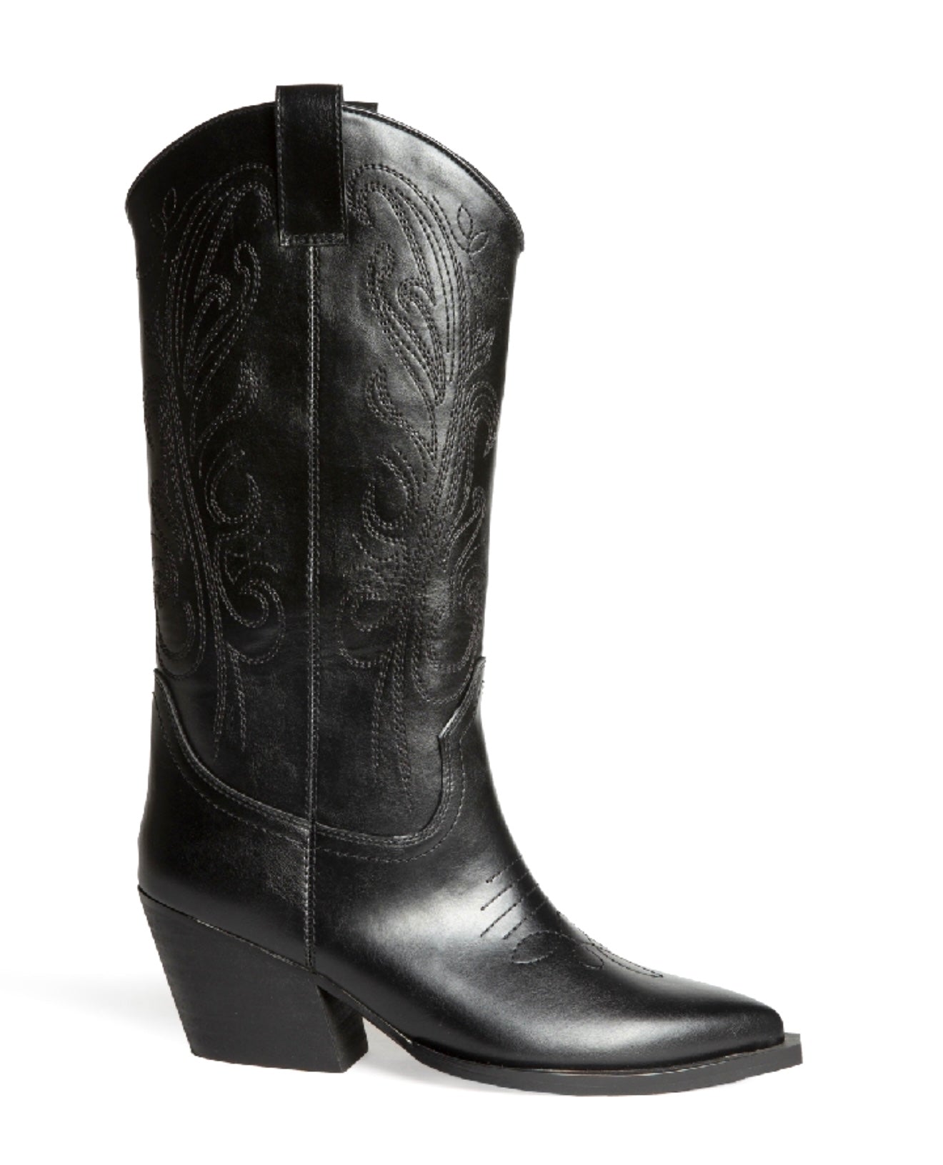 Bota cowboy color negro