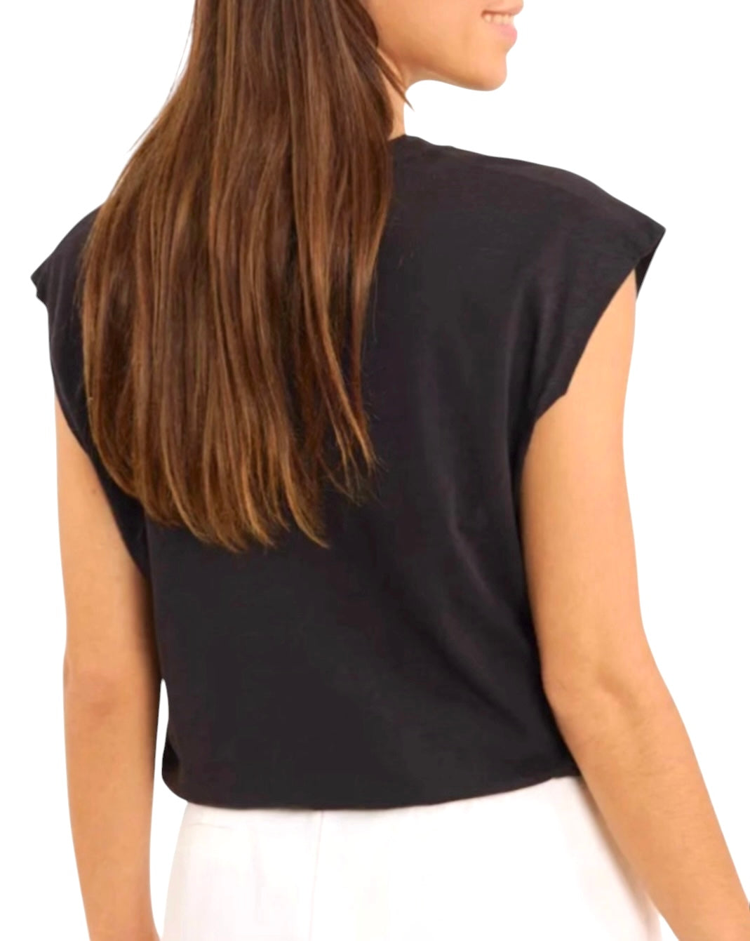 Camiseta color negro