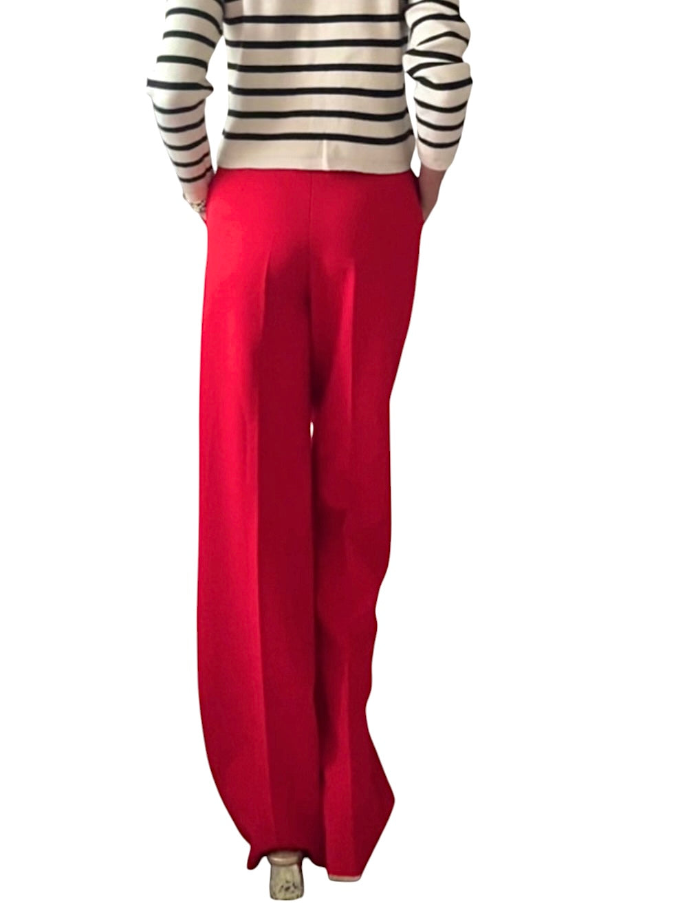 Pantalón traje rojo