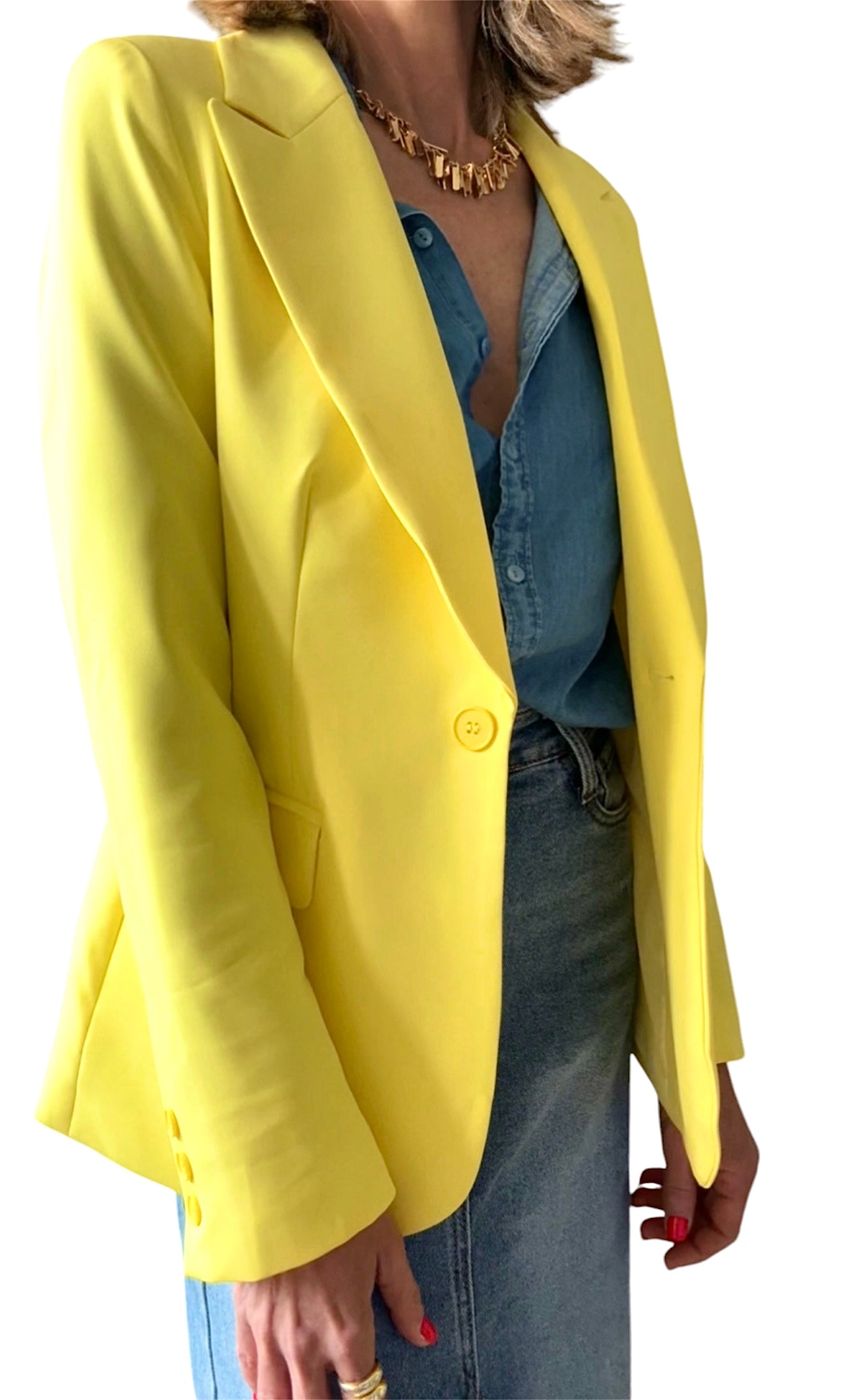 Blazer Olivia amarillo