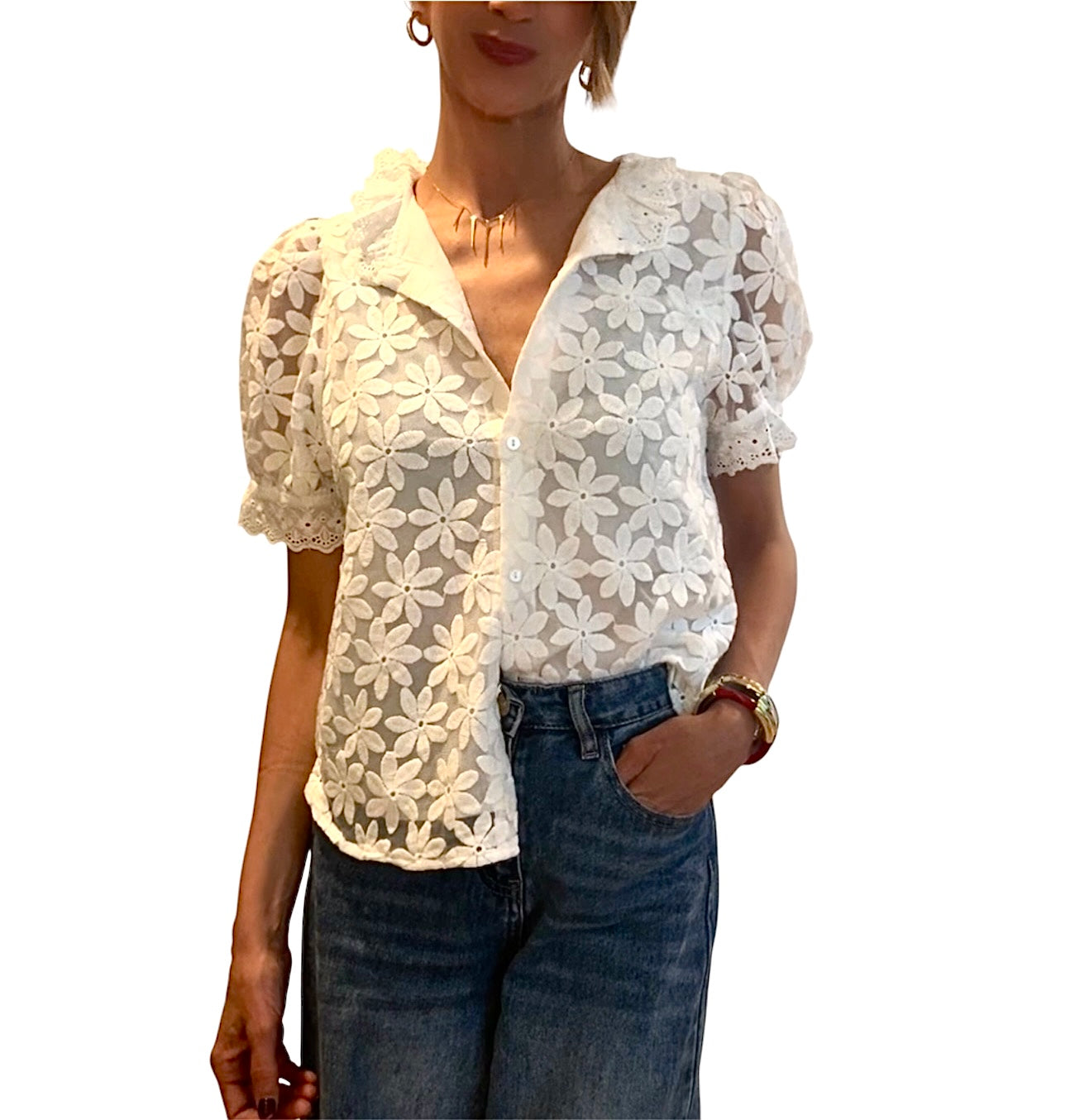 Camisa Carola blanca