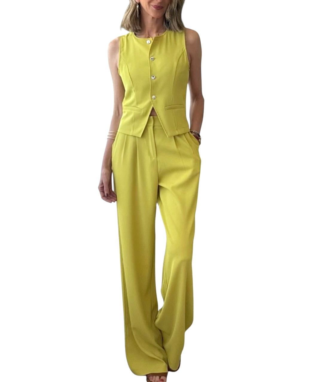 Pantalón bimba mostaza