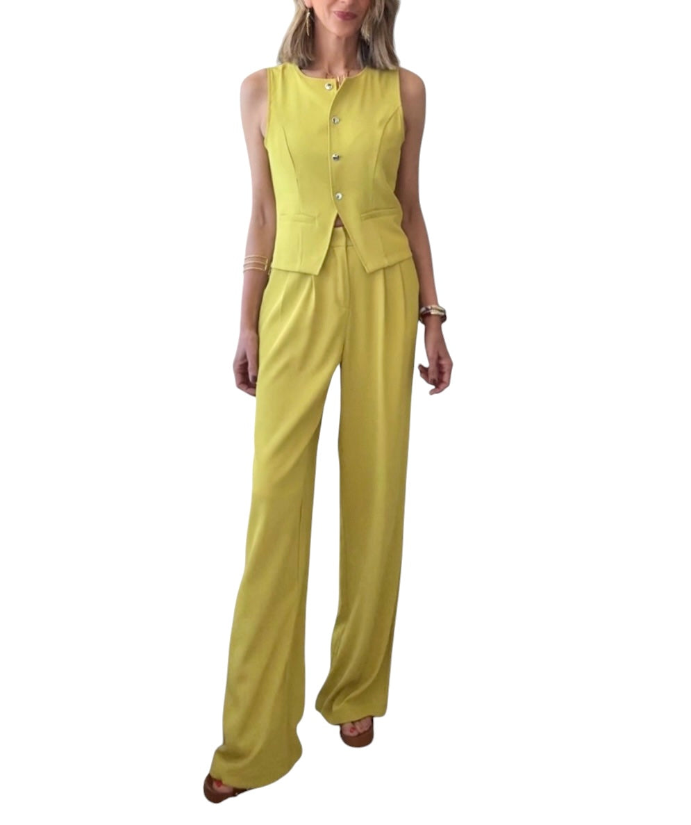 Pantalón bimba mostaza