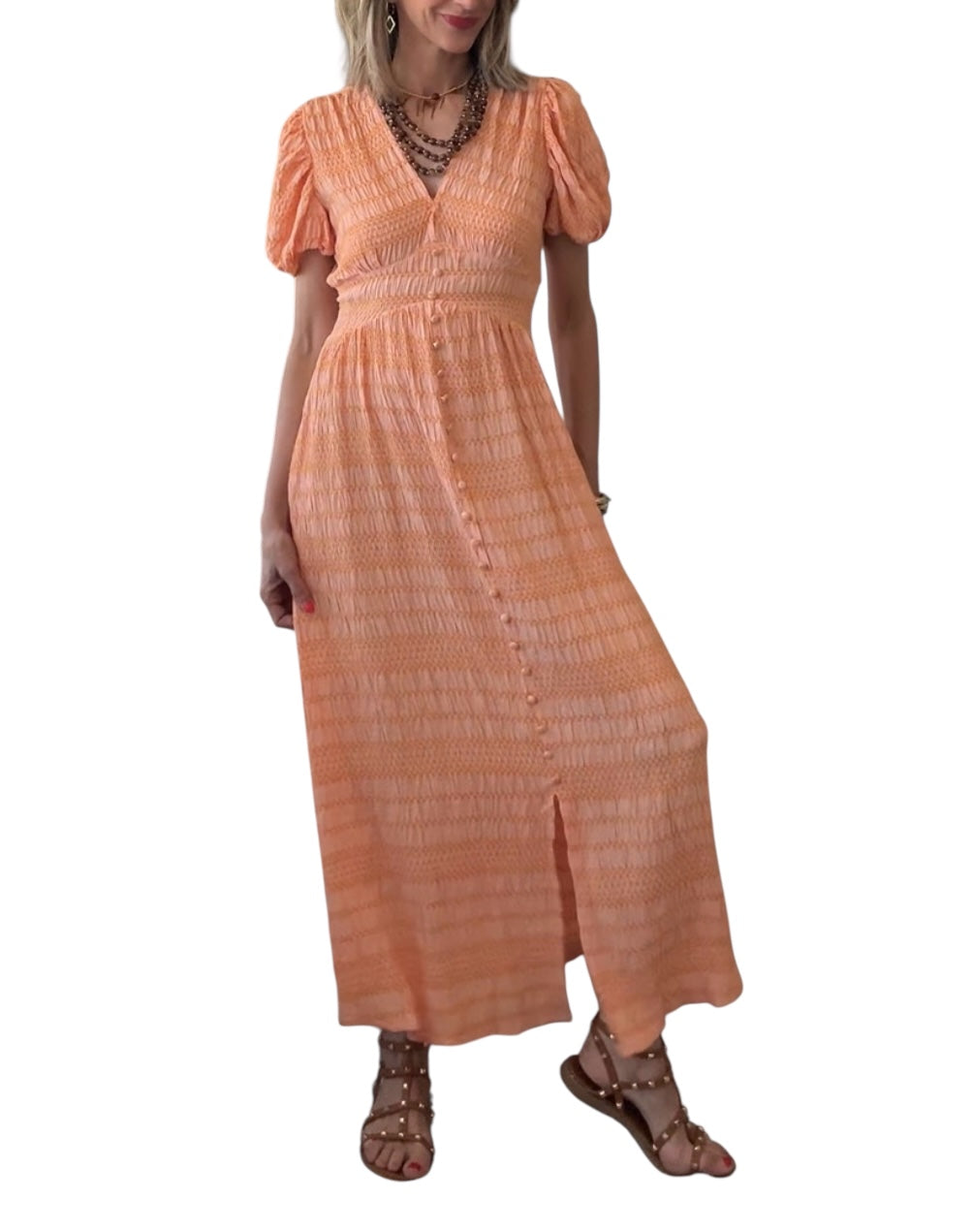 Vestido Laila naranja