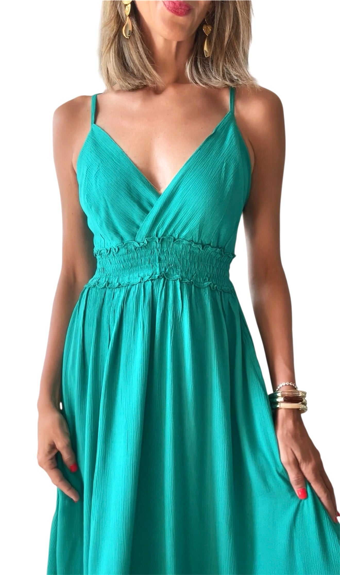 Vestido Melissa verde