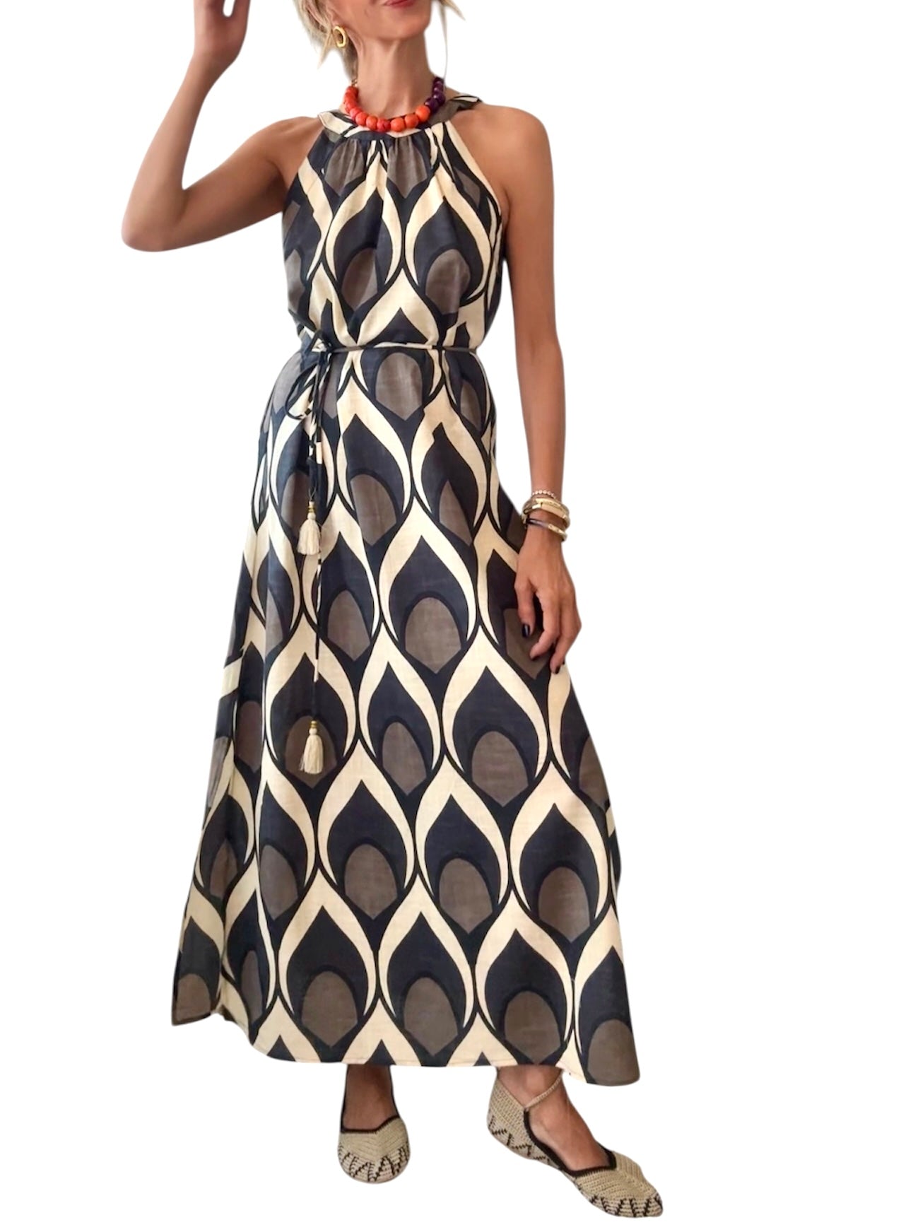 Vestido cotton gris