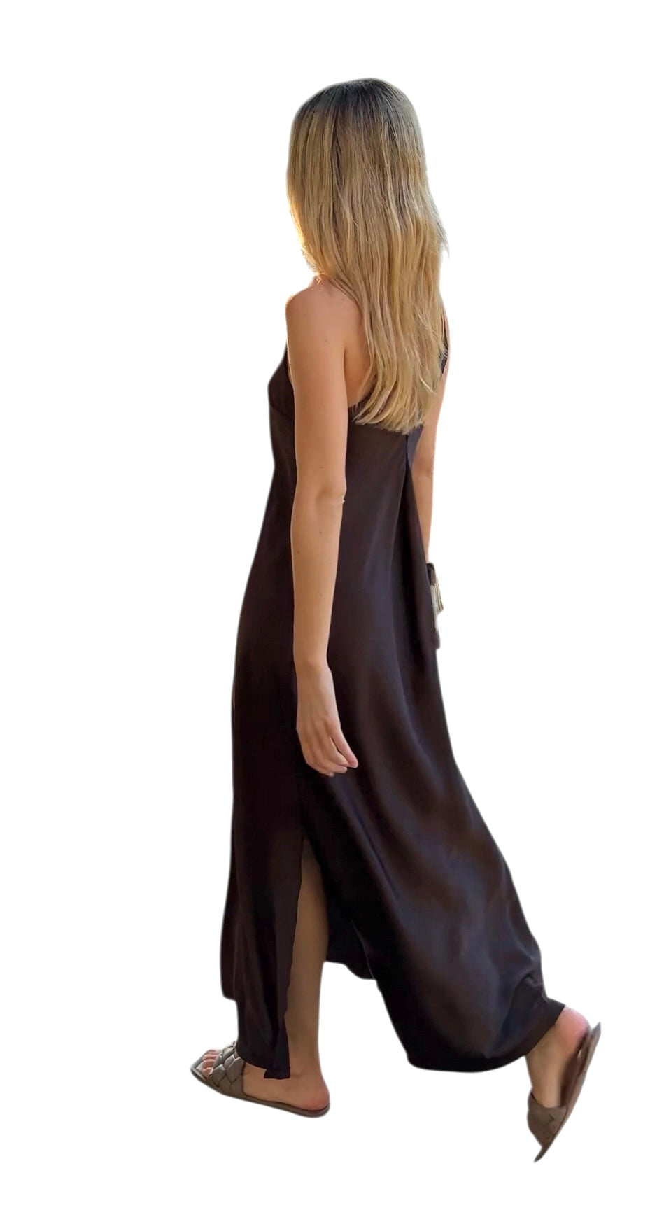Vestido Carla marrón
