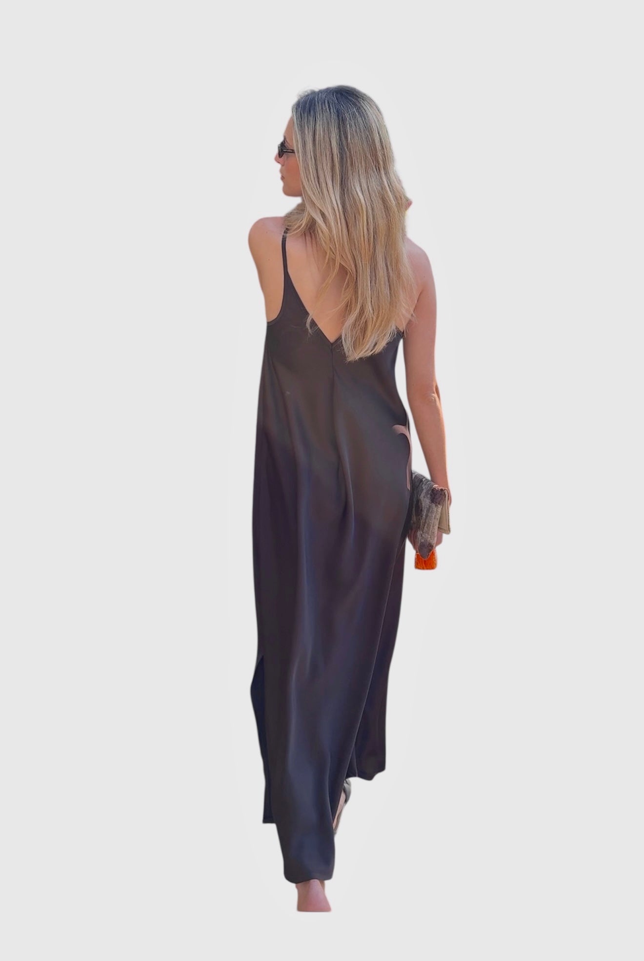 Vestido Carla marrón