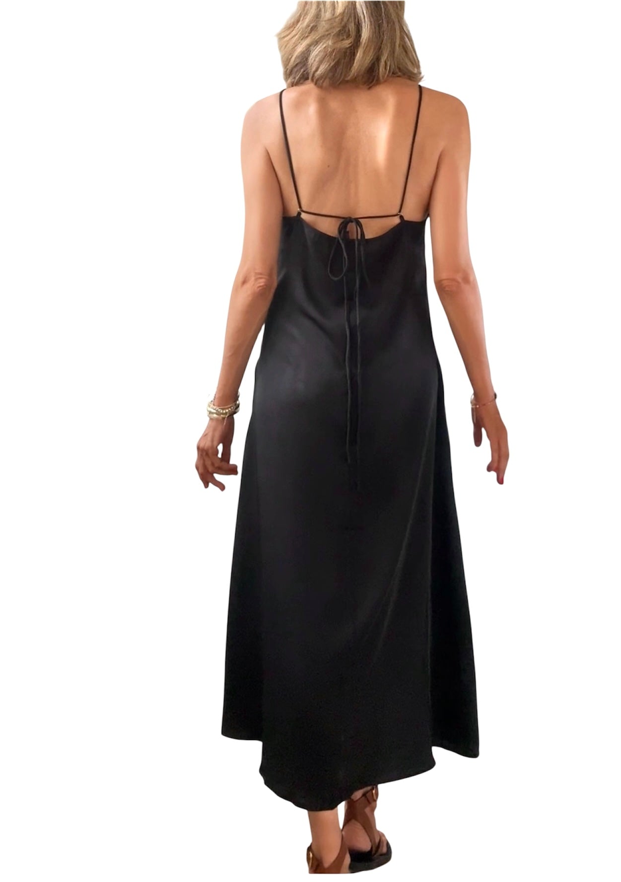 Vestido tirantes negro
