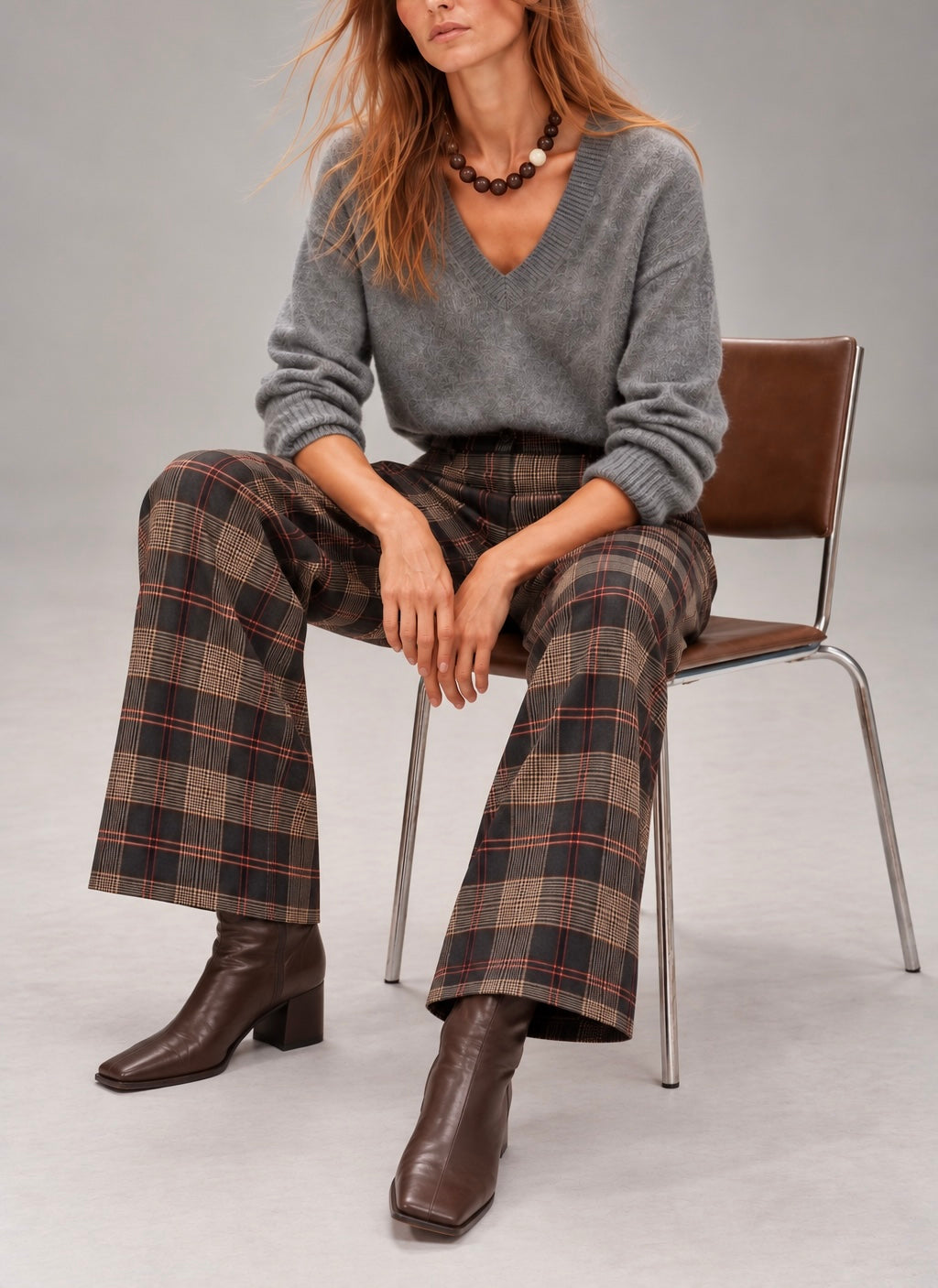 Pantalón cuadros