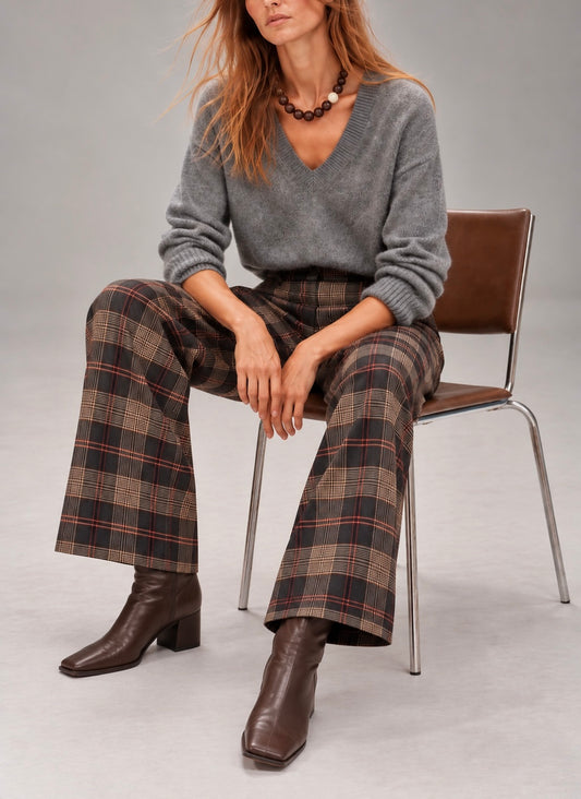 Pantalón cuadros