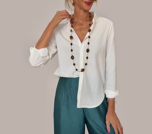 Camisa basic blanco