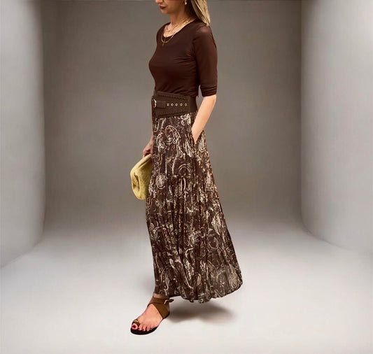 Falda larga boho