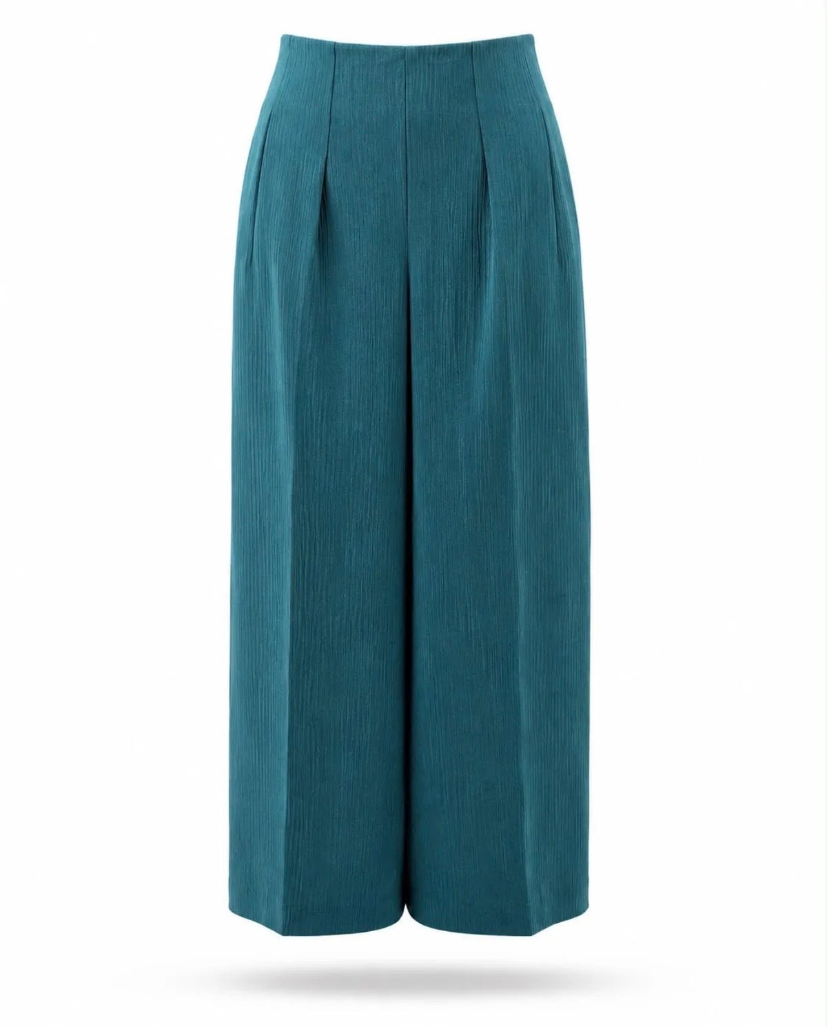 Pantalón palazzo color petróleo