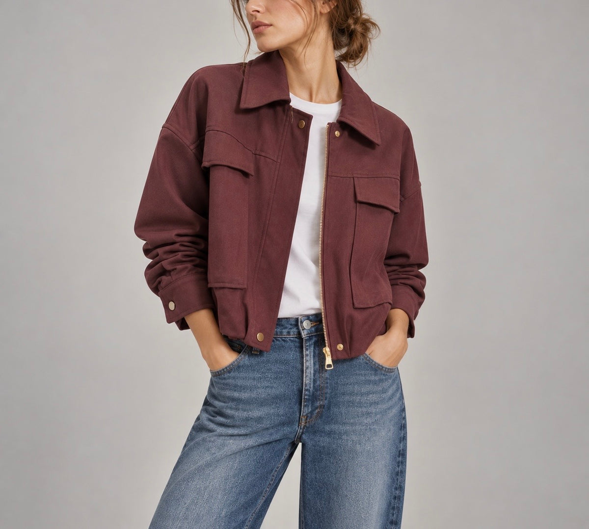 Bomber ciruela