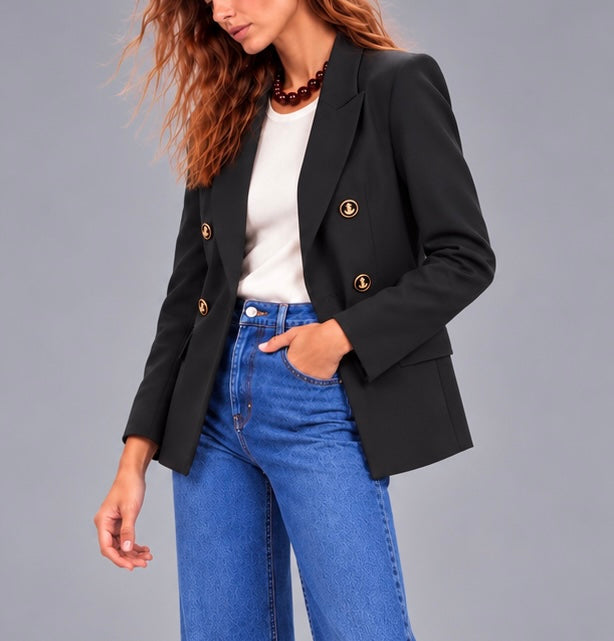Blazer Carola negro