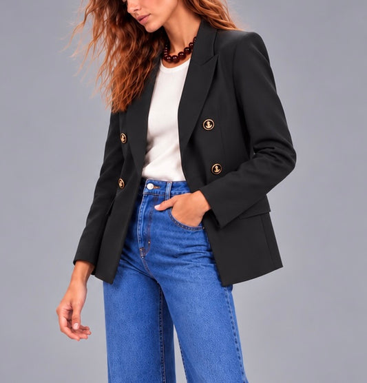 Blazer Carola negro