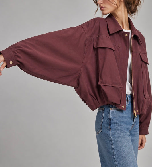 Bomber ciruela