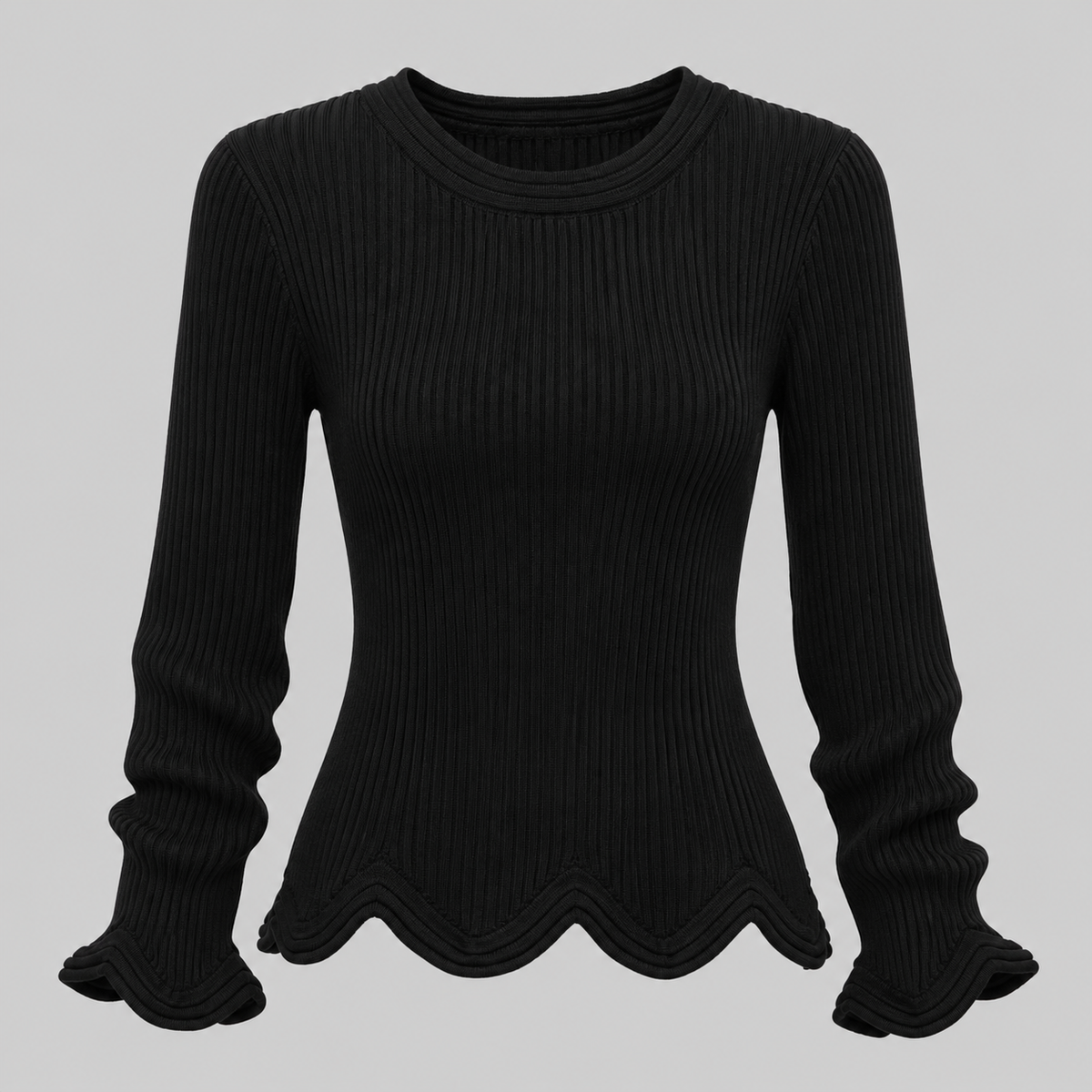 Jersey ondas negro