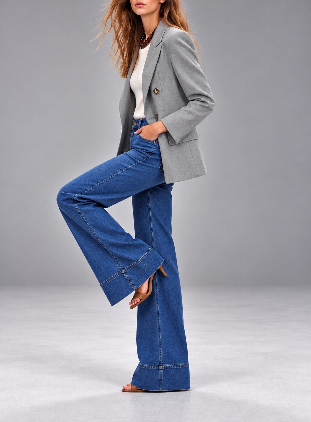 Blazer Carola gris