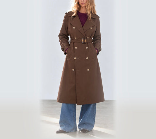 Gabardina chocolate