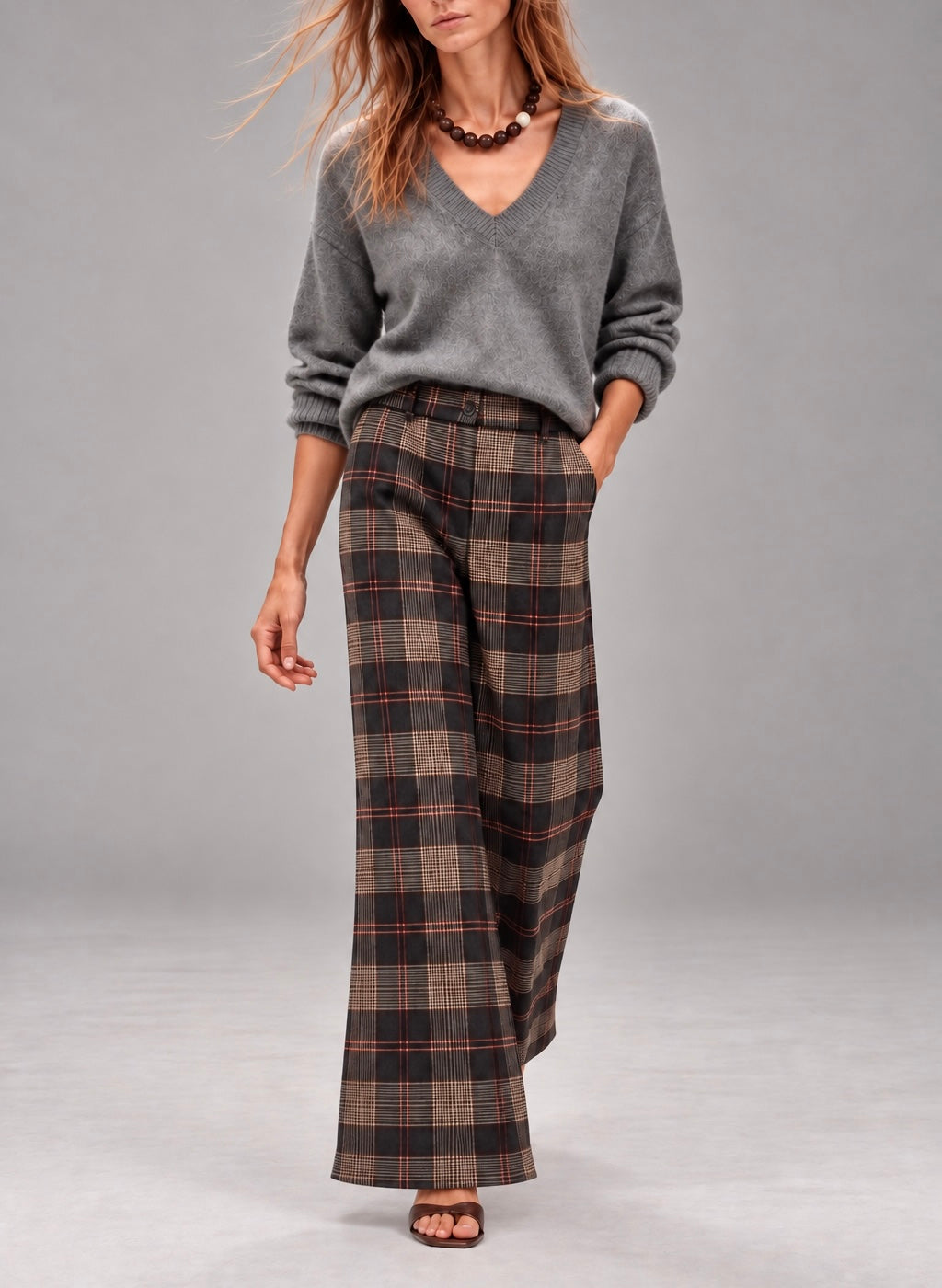 Pantalón cuadros