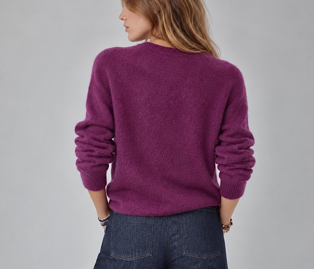 Jersey alpaca  berenjena