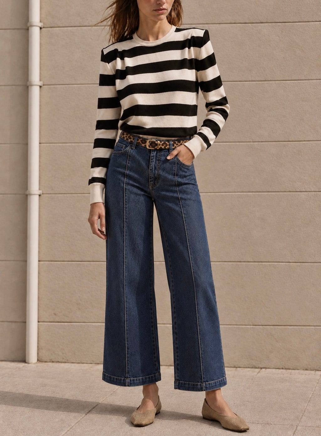 Denim line azul medio