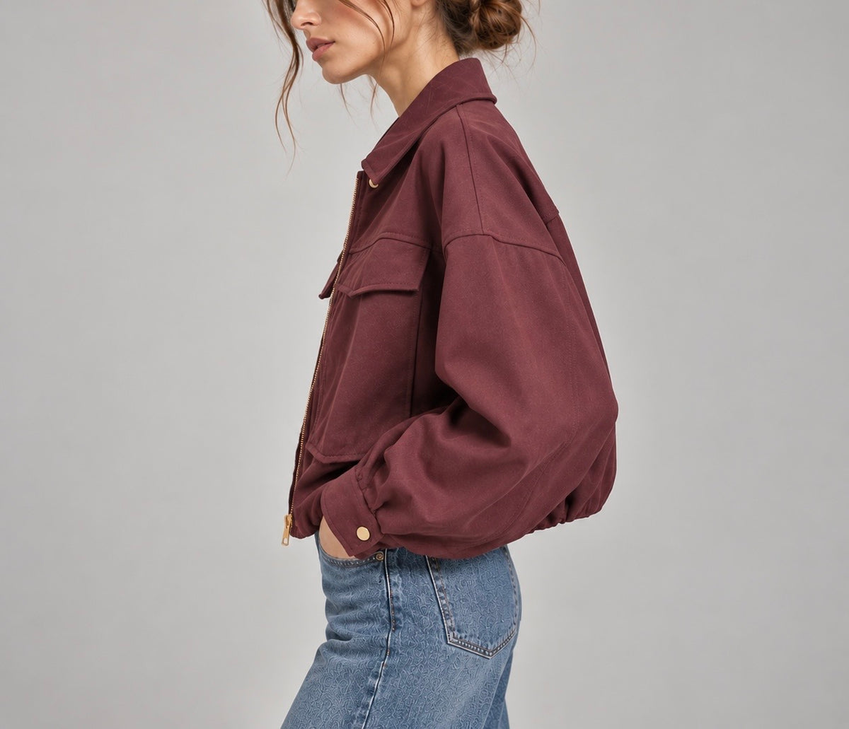Bomber ciruela