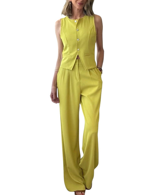 Pantalón bimba mostaza