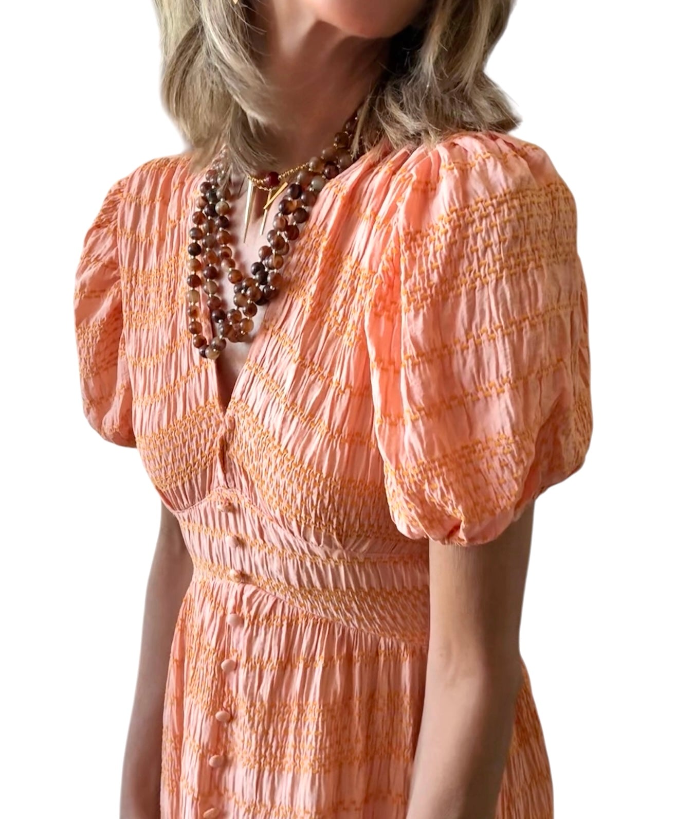 Vestido Laila naranja