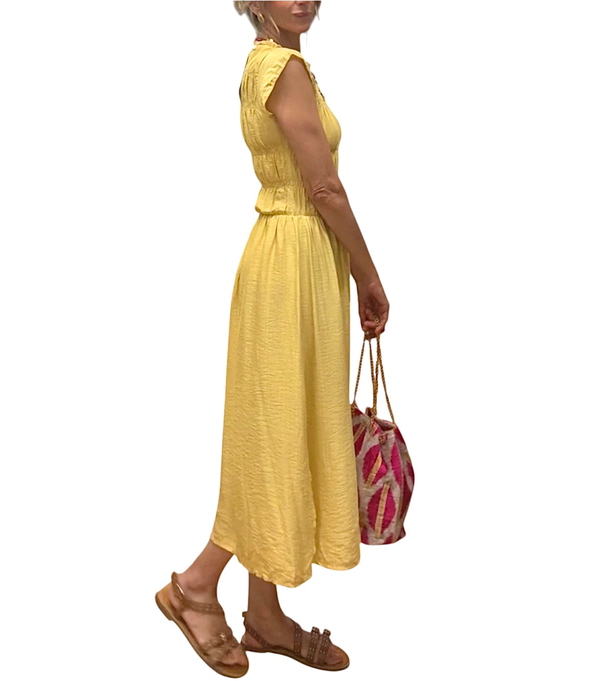 Vestido Olivia amarillo