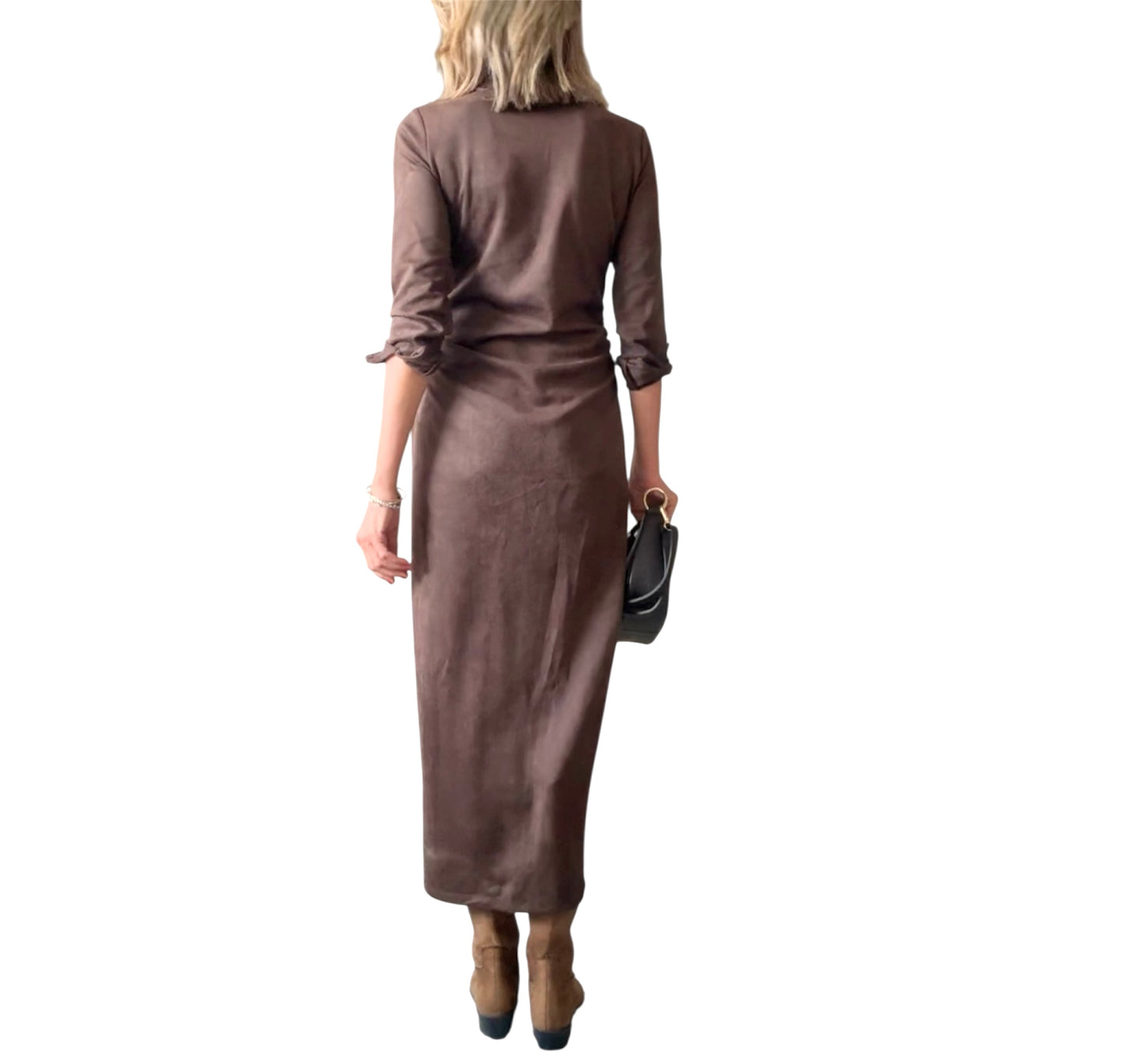 Vestido ante marrón