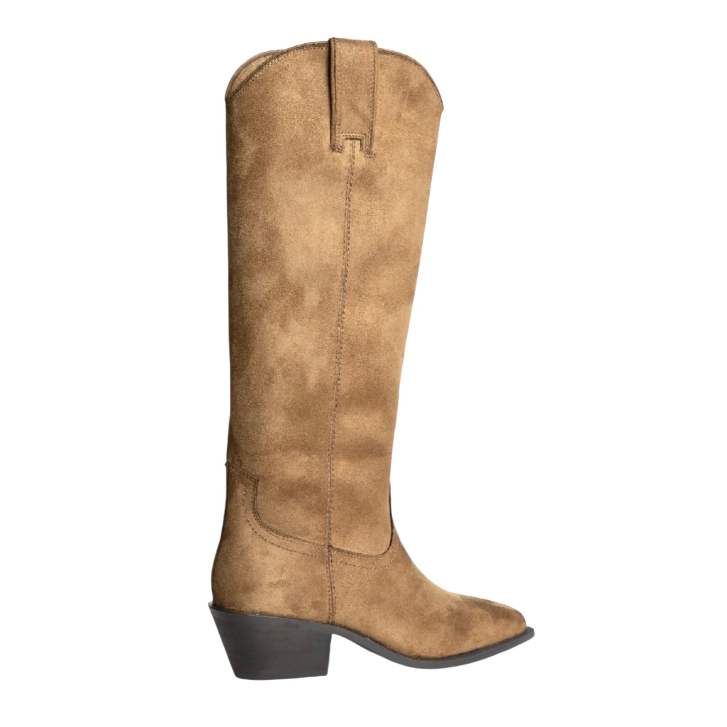 Bota serraje camel