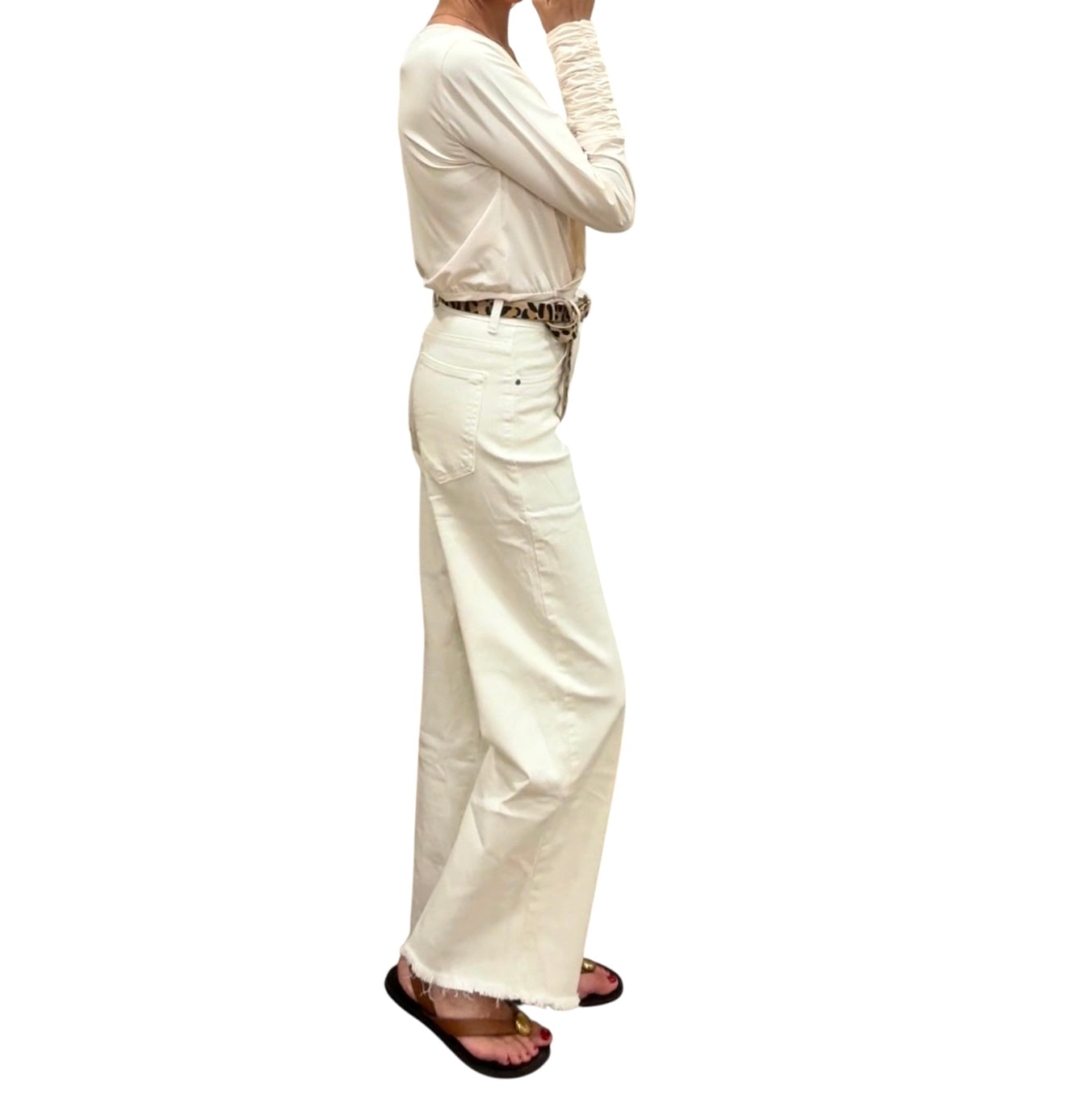 Denim beige claro