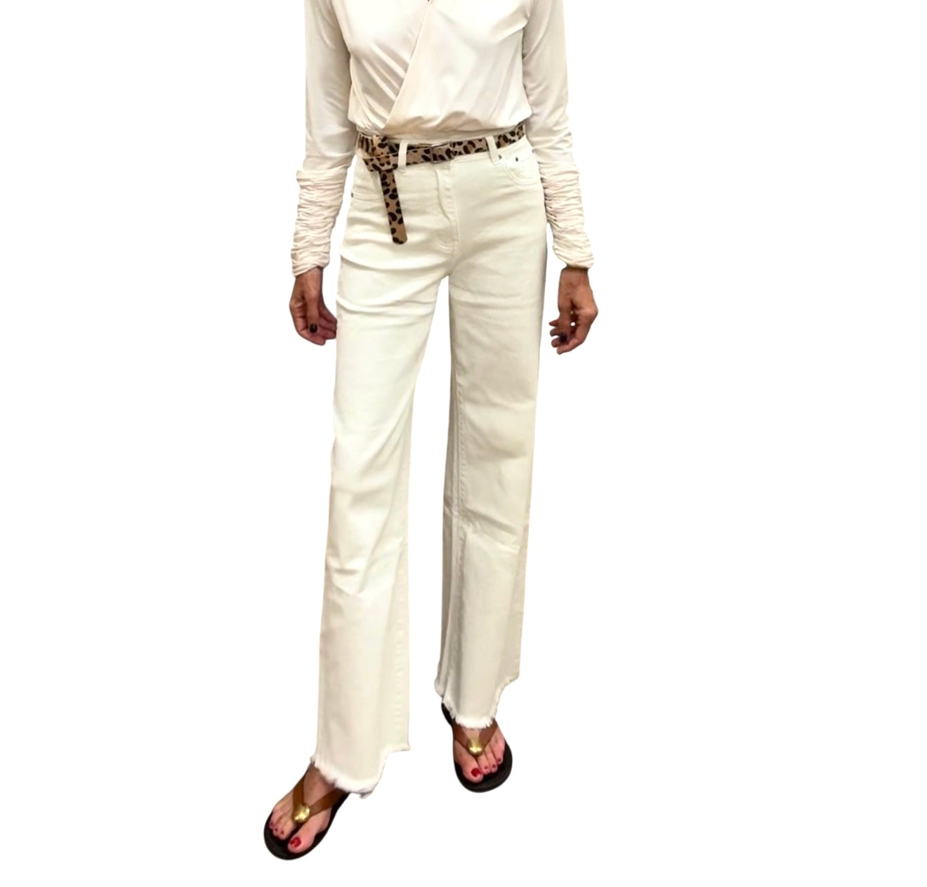 Denim beige claro