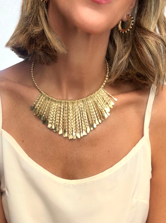 Collar Cleo dorado