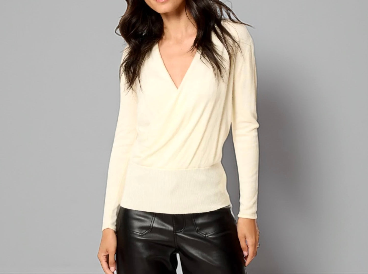 Jersey punto beige