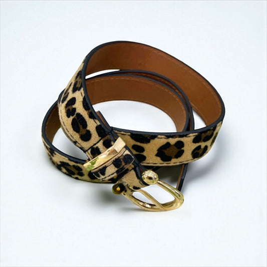 Cinturón animal print