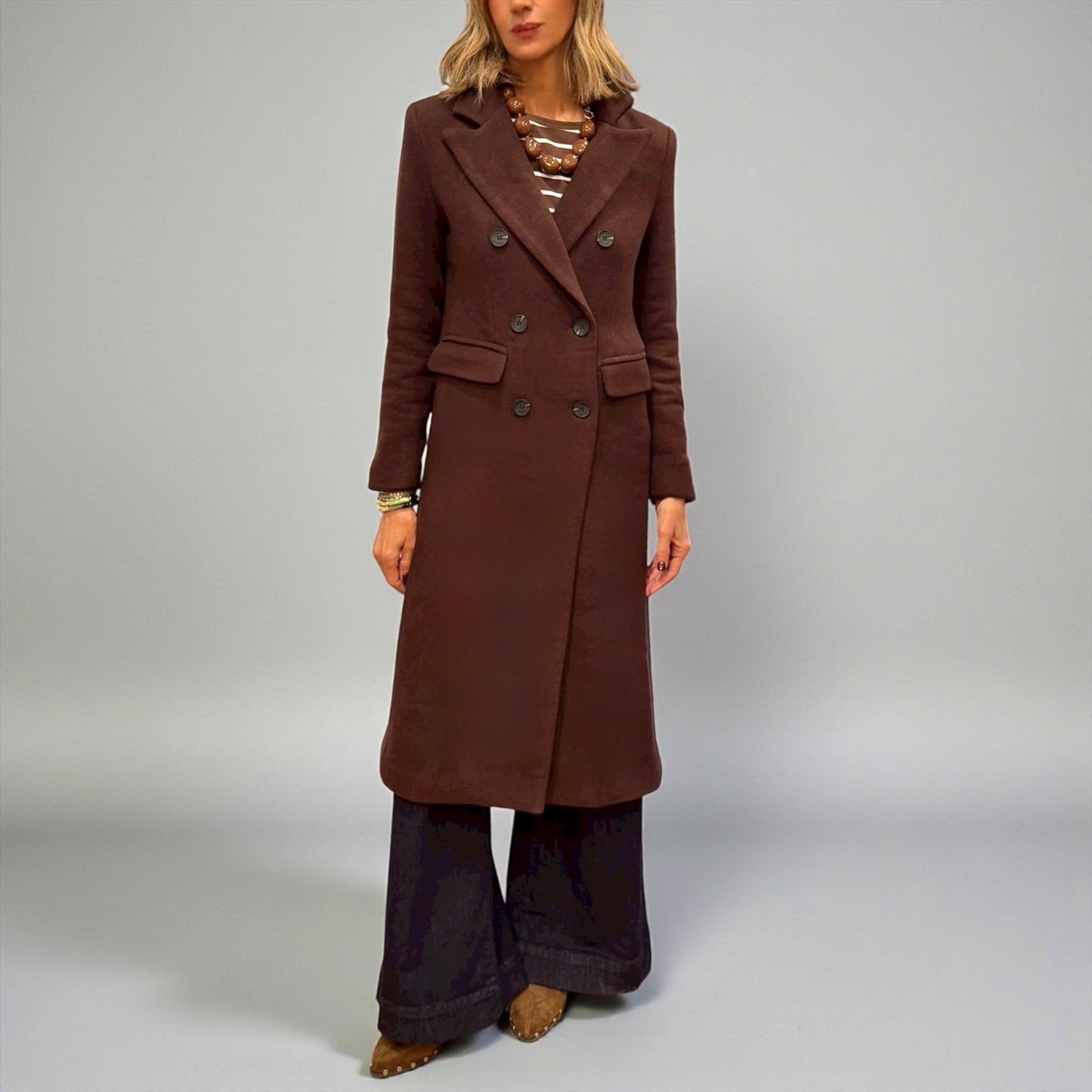Abrigo Gretel marrón