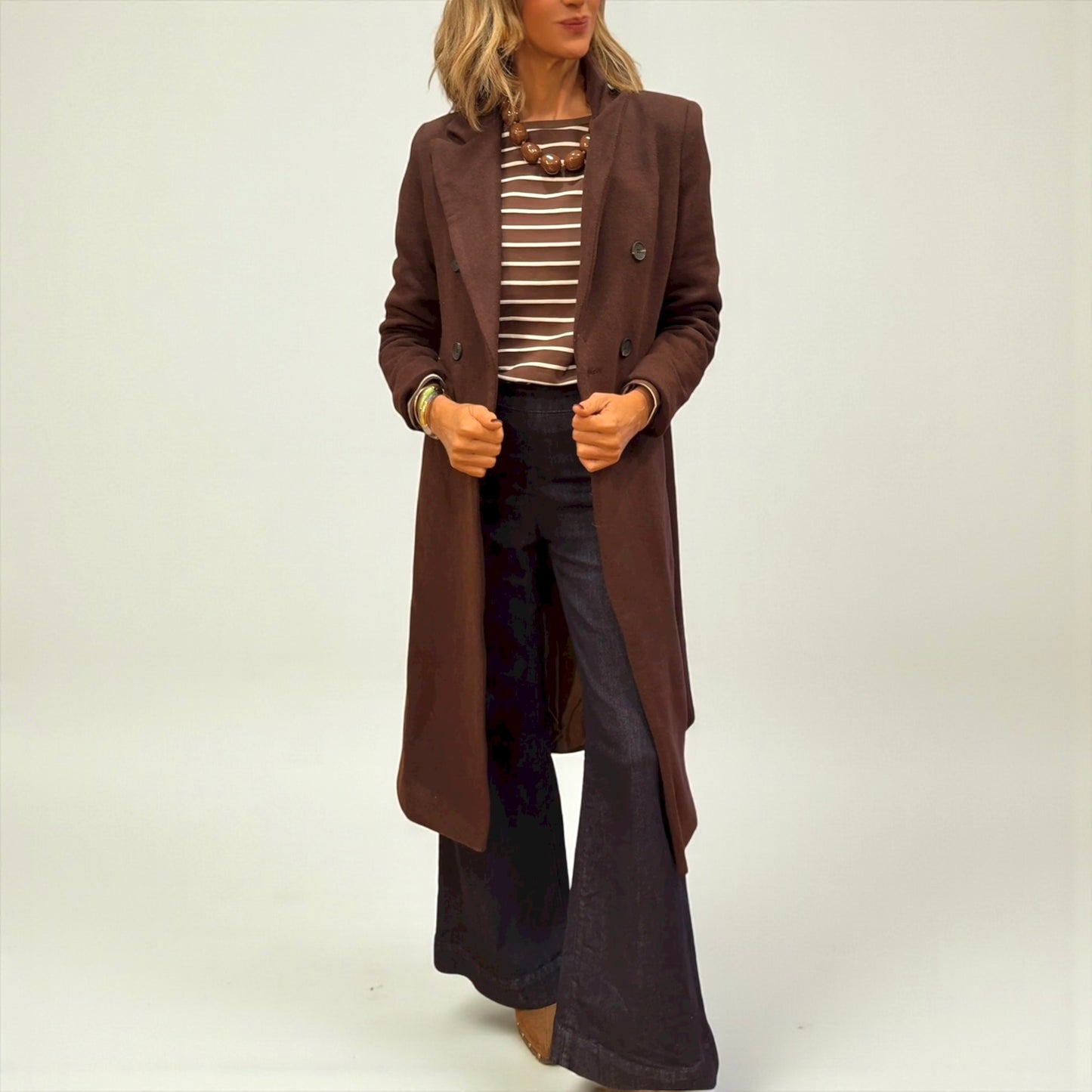 Abrigo Gretel marrón