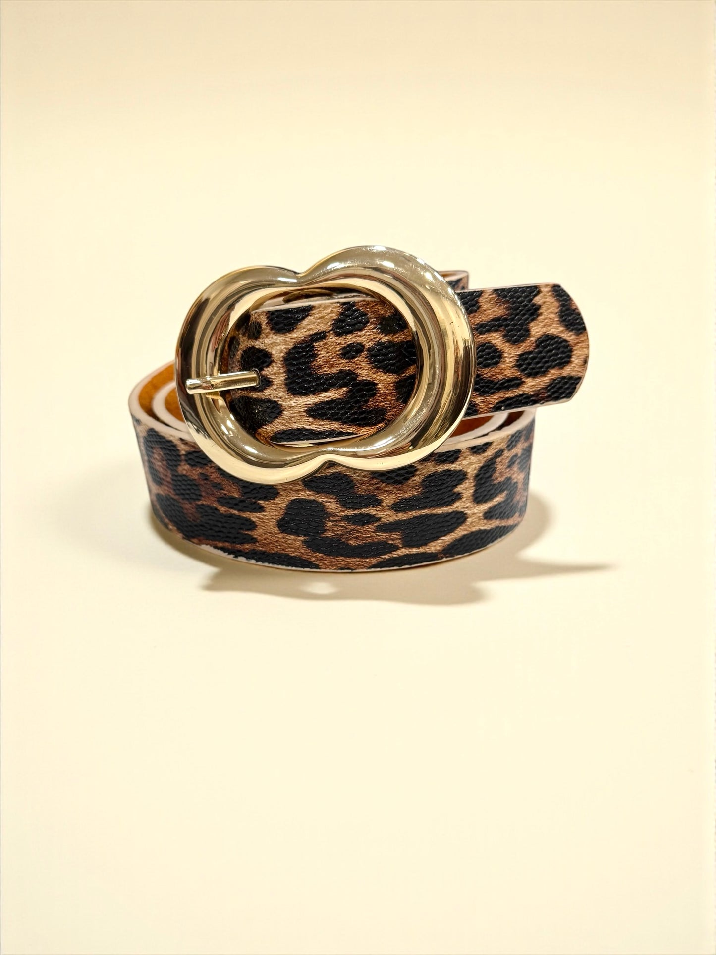 Cinturón animal print