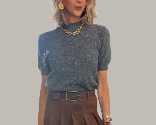 Jersey punto brillitos