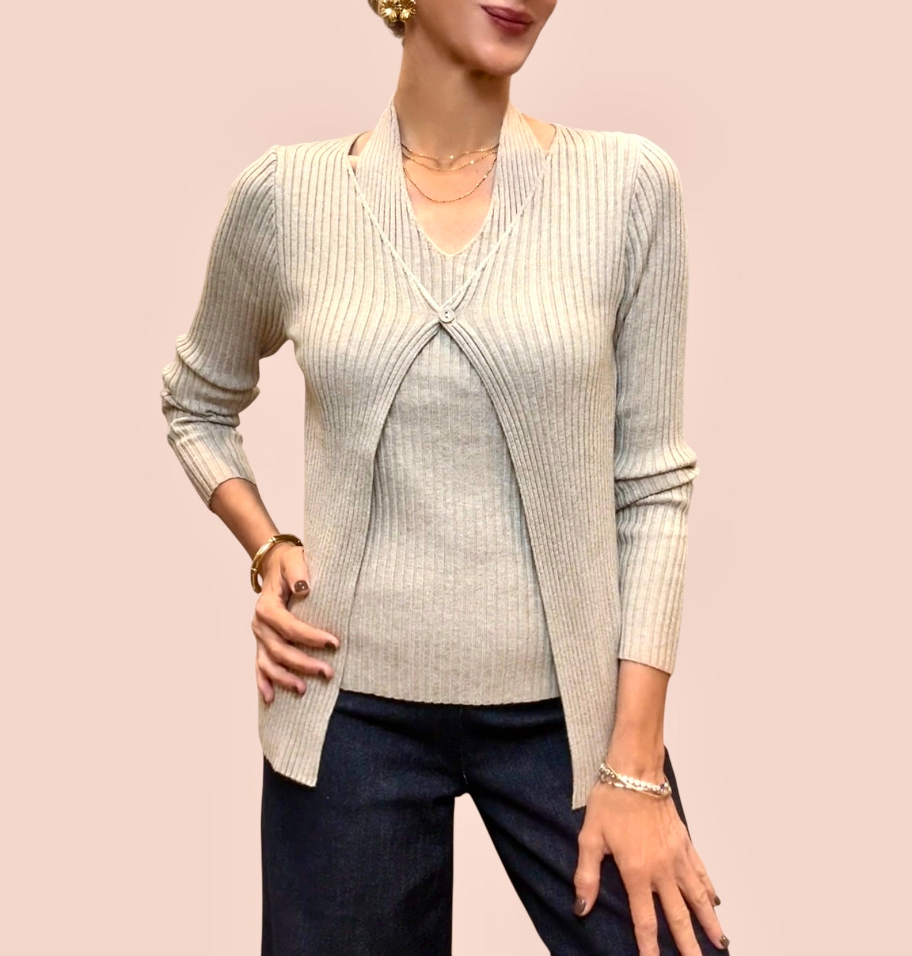 Twinset  color taupe