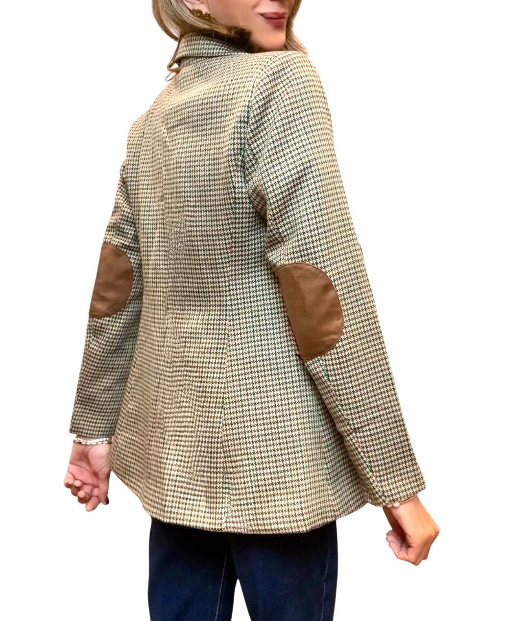 Chaqueta blazer  Boston  tonos verdes