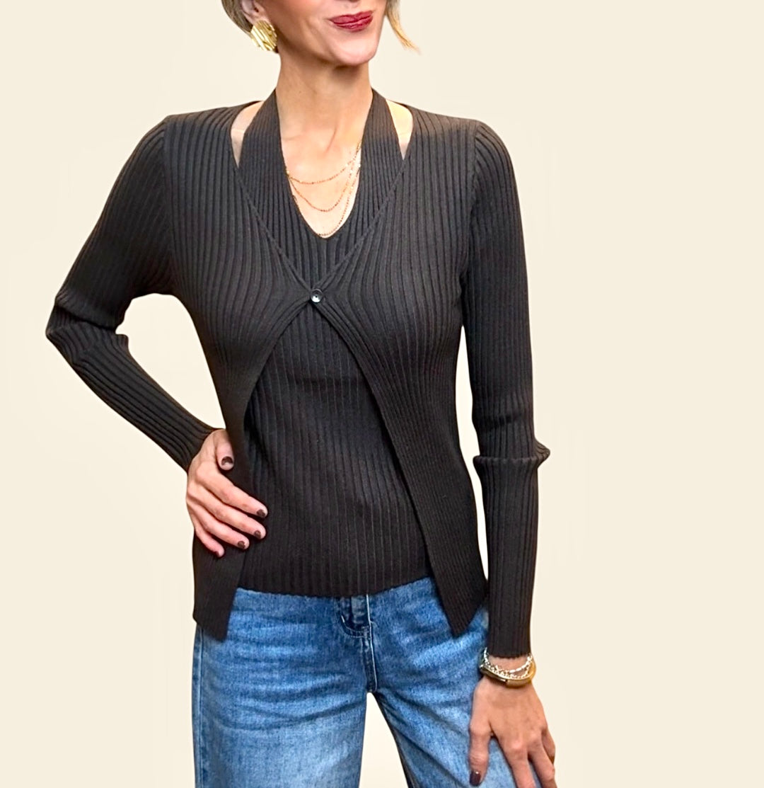 Twinset color marrón