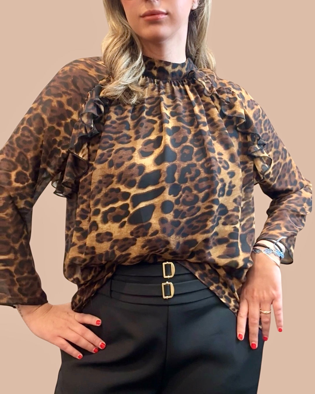 Camisa animal print