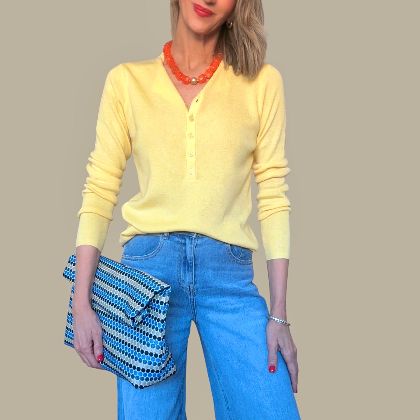 Jersey punto amarillo