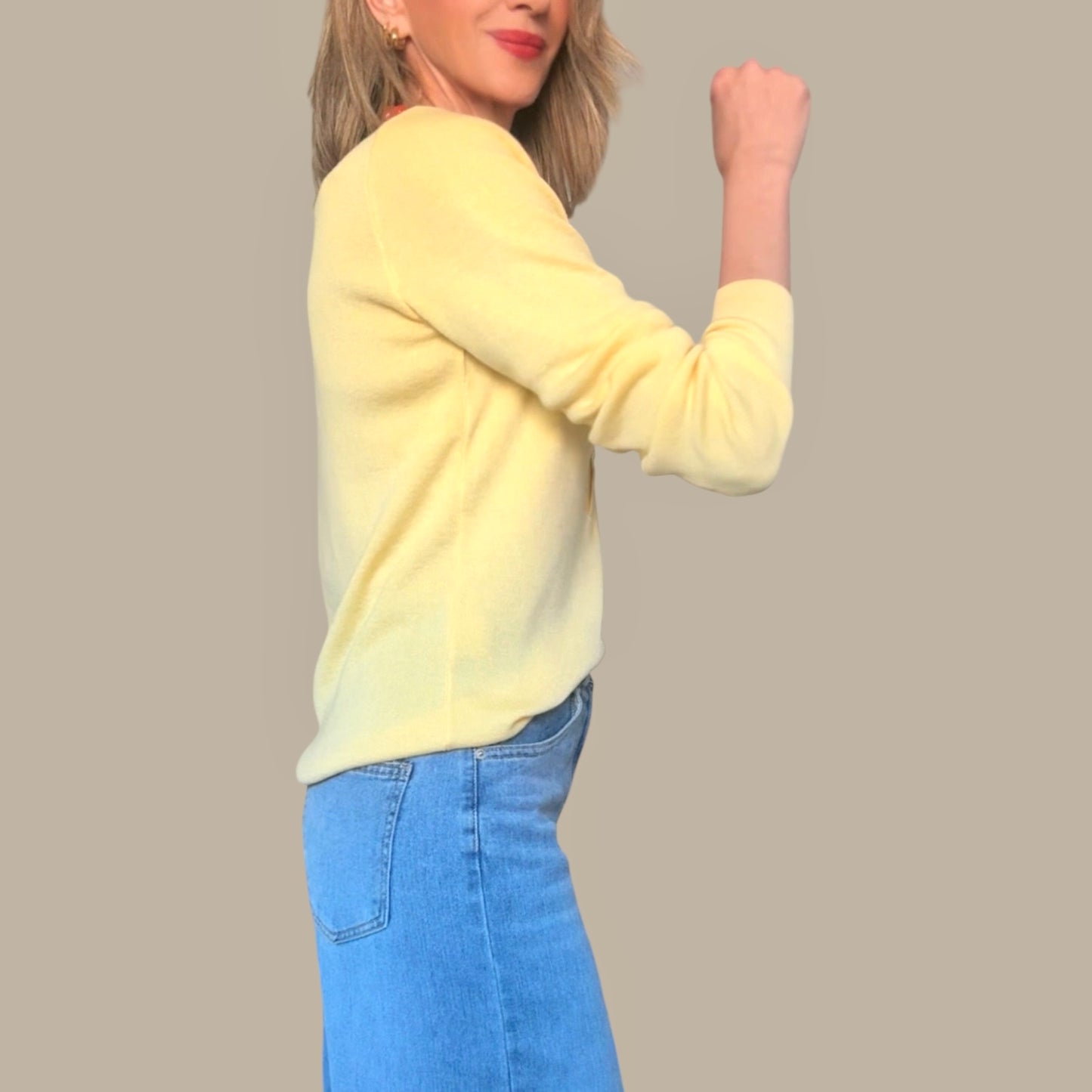 Jersey punto amarillo