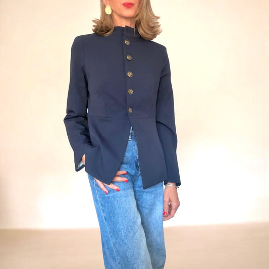 Chaqueta botones azul marino